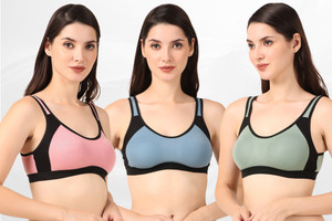 CURVZEX Women Sports Non Padded Bra