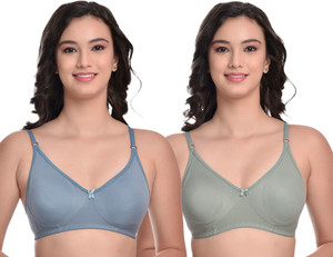 MIESTILO Seamless महिलाओं के लिए टी-शर्ट नॉन-पैडेड ब्रा