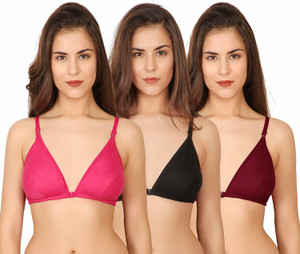 ESOROUCHA Women Plunge Non Padded Bra