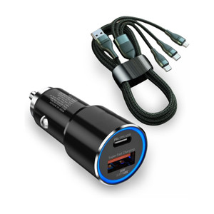 Coracao 125 W Qualcomm Certified Turbo Car Charger