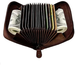 watchstar Brown Leather Card Holder - Image 6