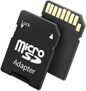 HITRIME Micro SD Card to SD Card Adapter (ONLY Adapter) Card Reader