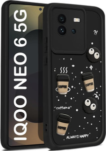 Coverage Back Cover for IQOO Neo 6 5G Black - Image 6