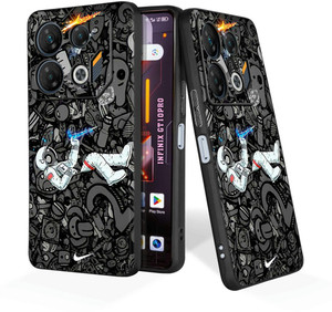 CLASSYPRINT Back Cover for Infinix GT 10 Pro Black - Image 5