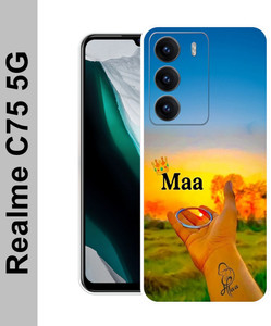 COVERBAK Back Cover for Realme C75 5G, RMX3943,MAA,LOVE MAA,MOM LOVE