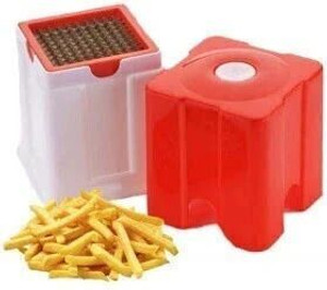 BB MALL by Gloomy dine Potato and Vegetable Cutter French Fries Slicer Chips Chipser (Multicolor) Potato Grater & Slicer