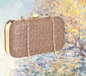 BABERWAL ENTERPRISES Casual, Formal, Party, Sports Tan  Clutch