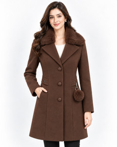 Bravon WOOL Self Design, Solid Coat