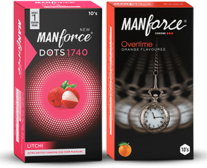 MANFORCE 3in1 Overtime Orange and Extra Dotted Litchi Flavoured - Image 6