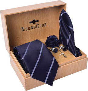 NEUROCLUB Metal Cufflink & Tie Pin Set