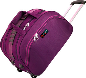 A.K. Luggage (Expandable) Luggage Trolley duffel 60L Waterproof Travelling Bag Lightweight for men & women Duffel With Wheels (Strolley)