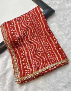 MAAN IMPEX Art Silk Printed Women Dupatta