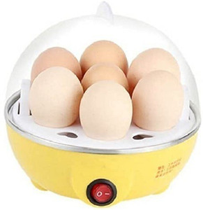 ORJILO Egg Boiler Electric 7 Egg Poacher for Steaming, Cooking, Boiling and Frying, Egg Cooker