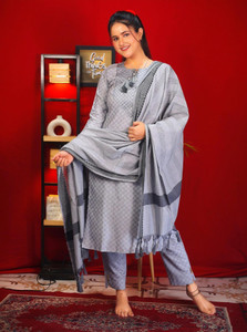 Tibra Attire Women Kurta Pant Dupatta Set