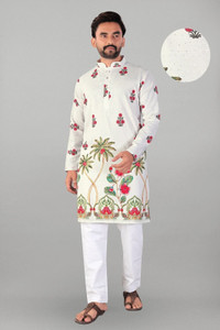 SHREEJI ENTERPRISE Men Kurta Pyjama Set