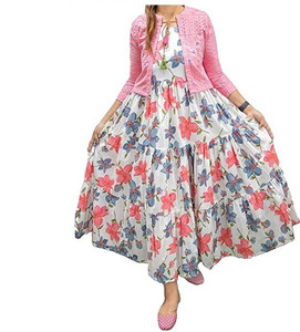 HIMMAT COLLECTION Women Kurta Ethnic Jacket Set