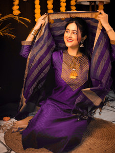 Tibra Attire Women Kurta Pant Dupatta Set