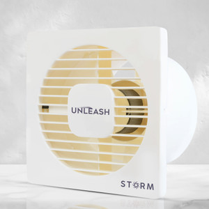 unleash Storm 6 inch Axial Ventilation Exhaust Fan For Kitchen| Bathroom 150 mm Exhaust Fan
