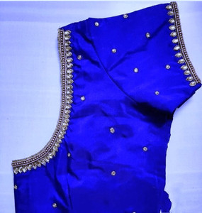 Kaf Cotton Silk Embellished Blouse Material