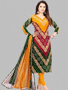 nayan Crepe Printed Salwar Suit Material