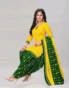 HONEYFASHION SURAT Crepe Printed Salwar Suit Material