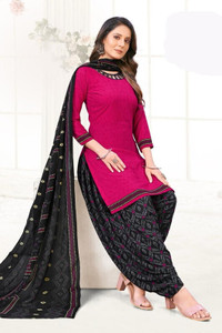 laxmi creation Crepe Printed Salwar Suit Material