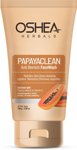 Oshea Herbals Papayaclean Facewash for Deep Cleansing & Anti-Blemish Care Face Wash
