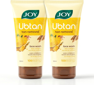 Joy De-Tan Ubtan Facewash 150ml × 2