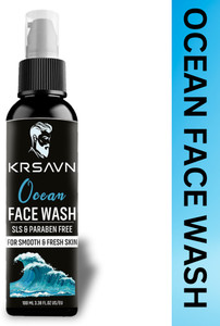KRSAVN Ocean Blue for Men & Women, Fights Acne & Pimple, Skin Brightening, All Skin Types  Face Wash(100 ml)