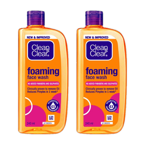 Clean & Clear Foaming Face Wash 480ml - Image 6