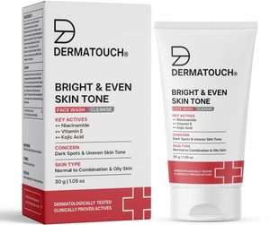 DERMATOUCH Bright & Even Tone Face Wash 30g - Image 6