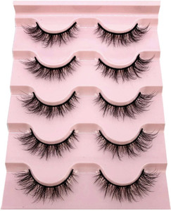 Bombay Vanity Eyelash Eye Makeup Long Natural 5 Pair Reusable Classic Eyelashes