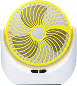 BBD Kitchen Shop High Speed Rechargeable Table Fan with LED Light, For Home, Office, Kitchen 5 Star 1400 mm 3 Blade Table Fan