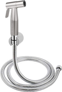 ओलिआना OBFHF2301 S.S. Health Faucet with SS-304 Grade 1 Meter Flexible Hose Pipe and Wall Hook स्वास्थ्य  नल