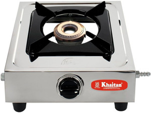 Khaitan 1 Burner Classic Stainless Steel Gas Stove - Image 6
