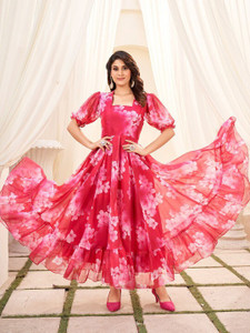 FabFinds Anarkali Gown