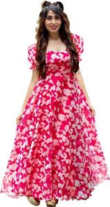 RaxuEnterprise Anarkali Gown