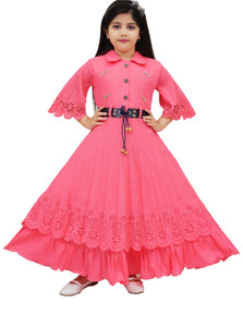 Smsarful Girls Maxi/Full Length Party Dress
