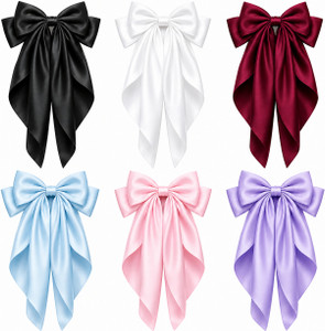 VRAJDRA DOUBLE LAYER HAIRBOW CLIP[ PACK OF 6] Hair Clip