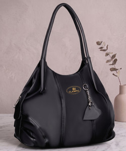 CLAMPIC Women Black Handbag