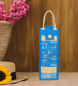 JuteiQue Men & Women Multicolor Bottle Bag