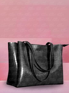 Live Fashion Women Black Shoulder Bag