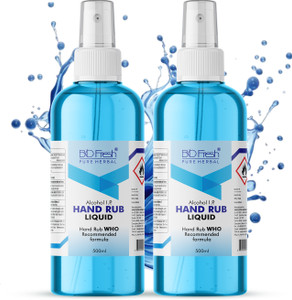Biofresh Liquid  99.9% Germ Covid Protection Based Sanitiser Floor Cleaning Hand Sanitizer Bottle