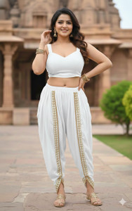 Kanna Fabric Self Design Women Dhoti