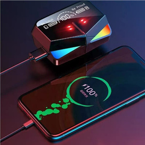 YAROH ATY_604A_TWS M28 EARPHONE GAMING MOSTER DUAL MODEL EARBUDS BT 5.1 Bluetooth