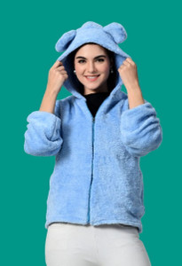 SVL GLOBAL TRADERS Full Sleeve Solid Women Jacket