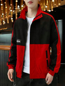 ADM Full Sleeve Colorblock Men Jacket