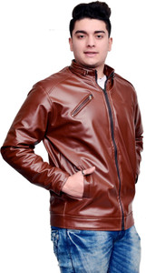 ANUPAM Full Sleeve Solid Men Jacket