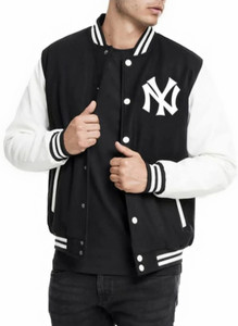 VERSITY Full Sleeve Solid Men Jacket