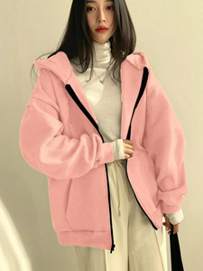 HouseOfCommon Full Sleeve Solid Women Jacket